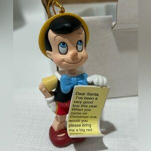 Vintage Disney Pinocchio Ornament Grolier’s Christmas Magic